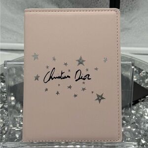 Christian Dior Pink Passport Holder